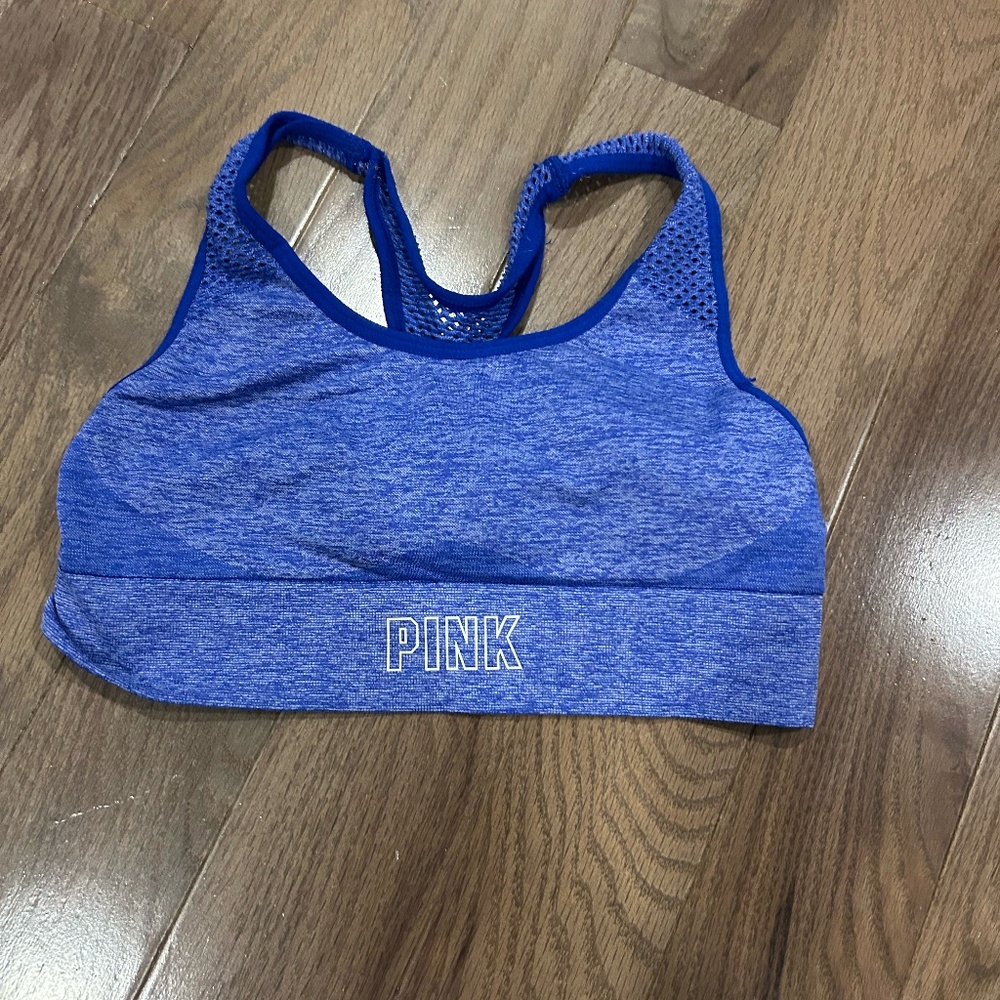 Blue VS Pink Sports Bra Size XS